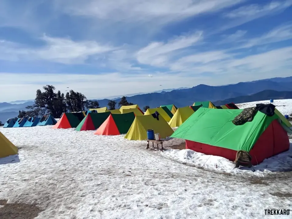 Brahmatal Trek - Campsite