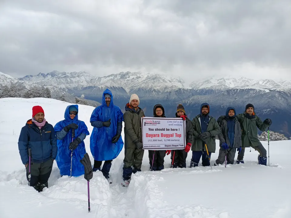 Dayara Bugyal Trek - Trek Scenery
