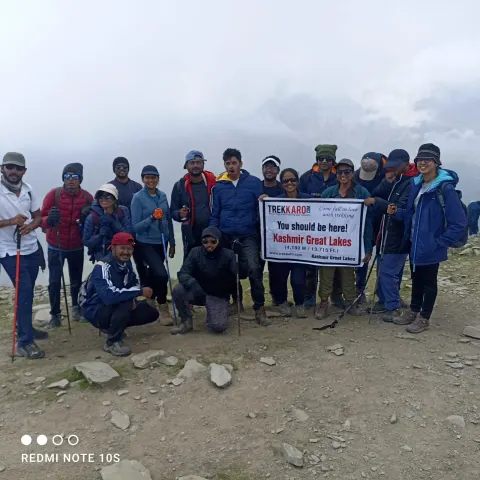 Kashmir Great Lakes Trek — photo 20 from a Trekkaro batch