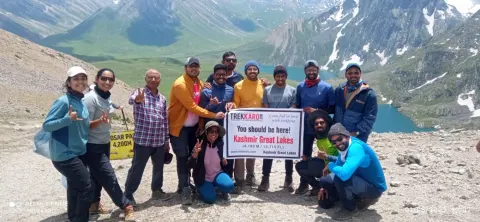Kashmir Great Lakes Trek — photo 1 from a Trekkaro batch
