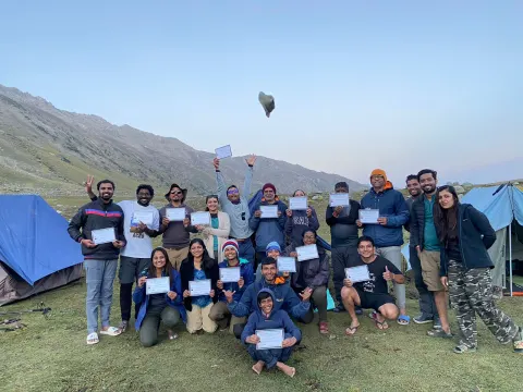 Kashmir Great Lakes Trek — photo 29 from a Trekkaro batch