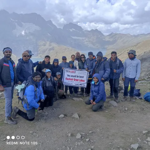 Kashmir Great Lakes Trek — photo 23 from a Trekkaro batch