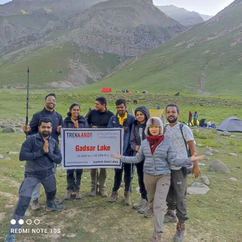 Kashmir Great Lakes Trek — photo 8 from a Trekkaro batch