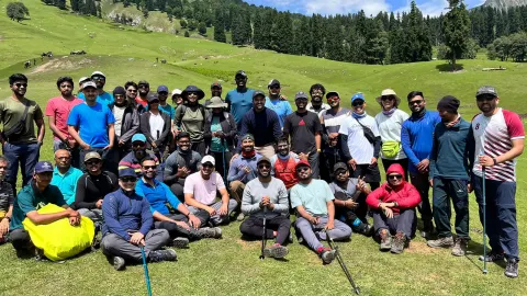 Kashmir Great Lakes Trek — photo 19 from a Trekkaro batch